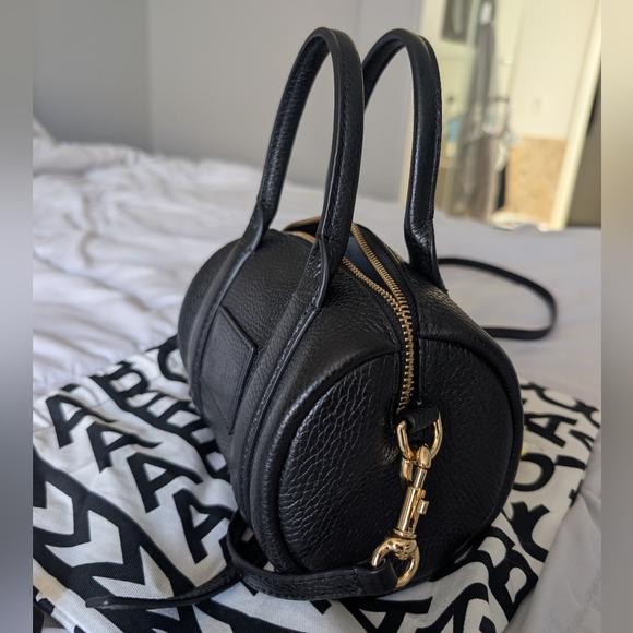 MARC JACOBS Duffle Mini Leather Top Handle Bag - Picture 5 of 9